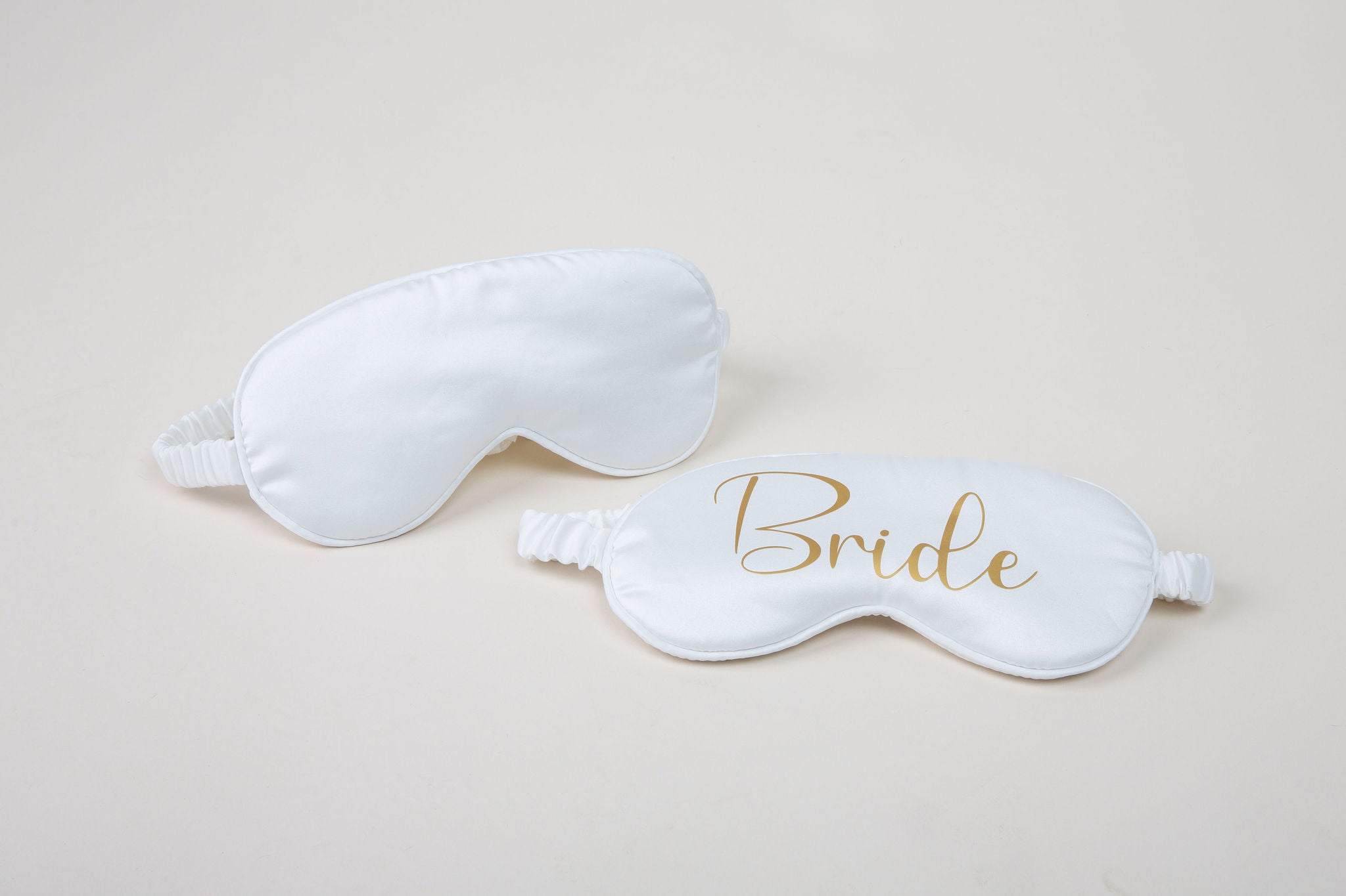 Bridal Eye Mask - White